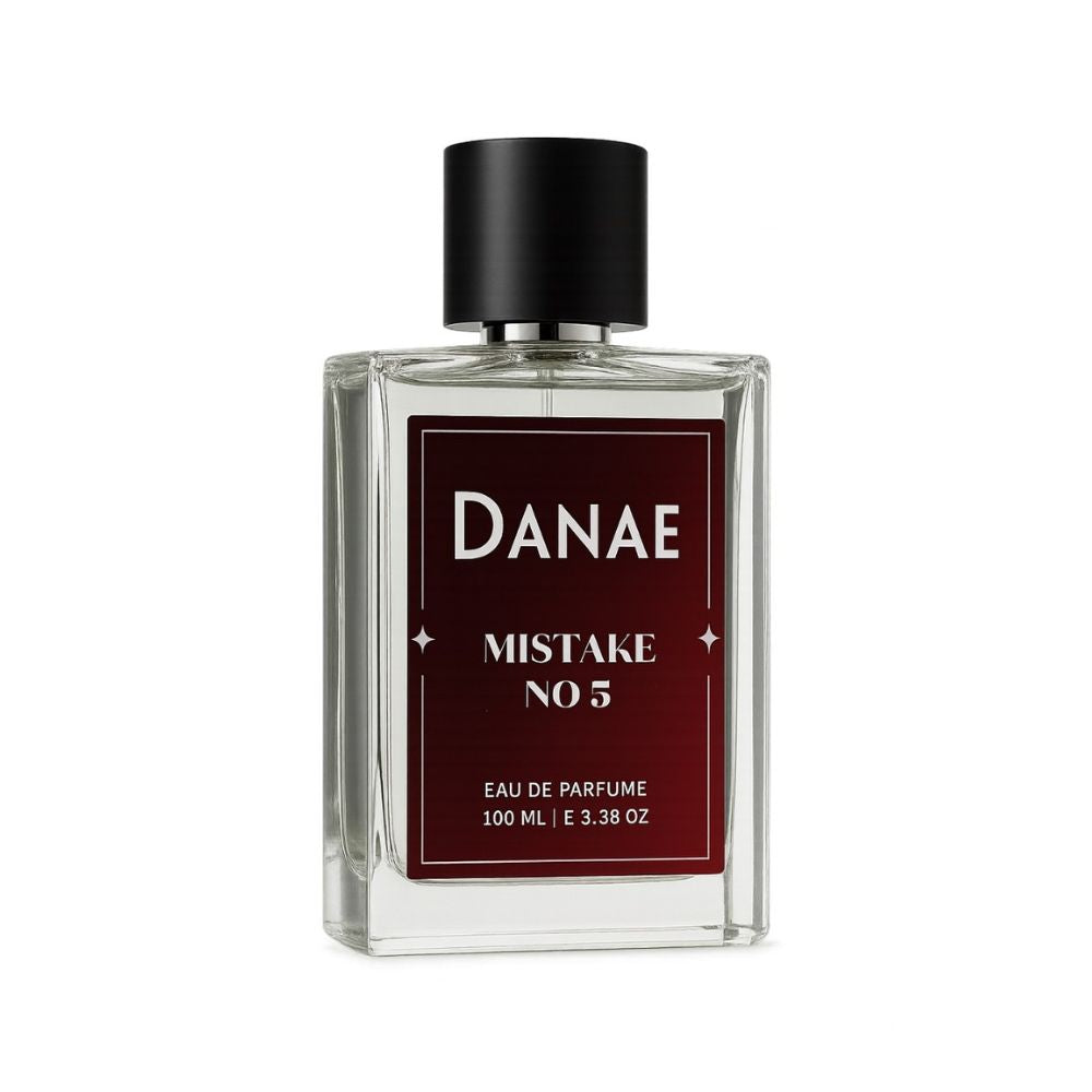 Confident. Energetic. Charismatic.
Mistake No. 5 is a unisex fragrance preferred by men for its bold, masculine appeal. The opening is fresh and vibrant with bergamot, lavender, cardamom, and artemisia, leading into a spicy-warm heart of tobacco, cinnamon, and cedarwood. The base blends tonka bean, amber, musk, vanilla, and sandalwood, creating a long-lasting, seductive trail. Ideal for parties, dates, and power moments, this is one of the best affordable luxury perfumes for men in India.